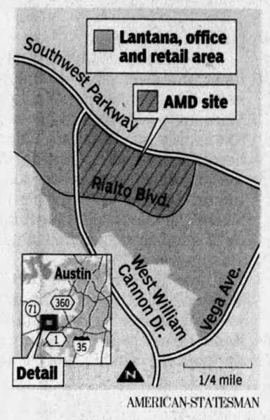 Advanced Micro Devices locates its new campus in the Barton Springs-Edwards Watershed
