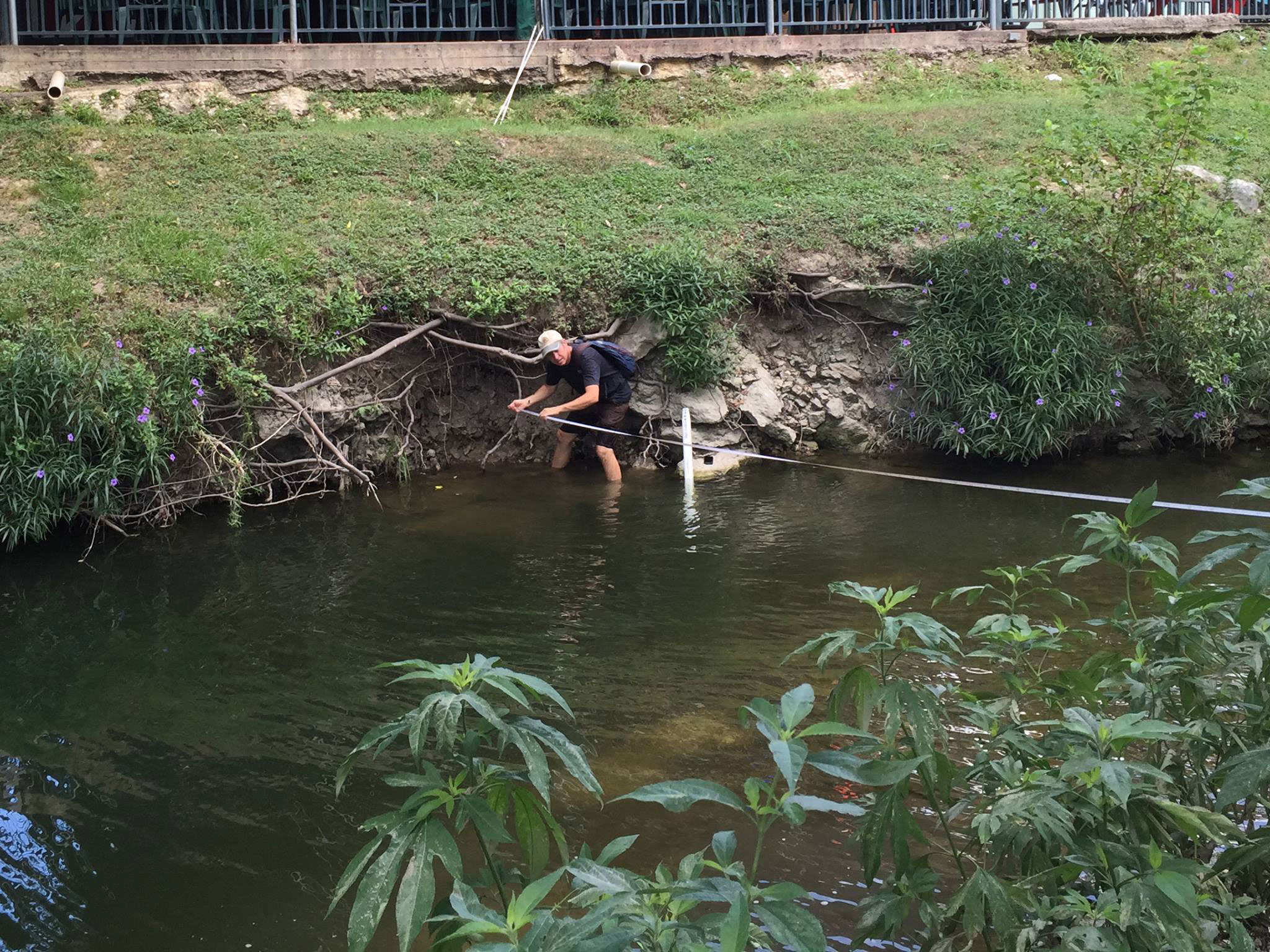The City of Austin uses science-based monitoring to develop and direct watershed regulations and to enhance stormwater control design criteria. (City of Austin, Watershed Protection Department)
