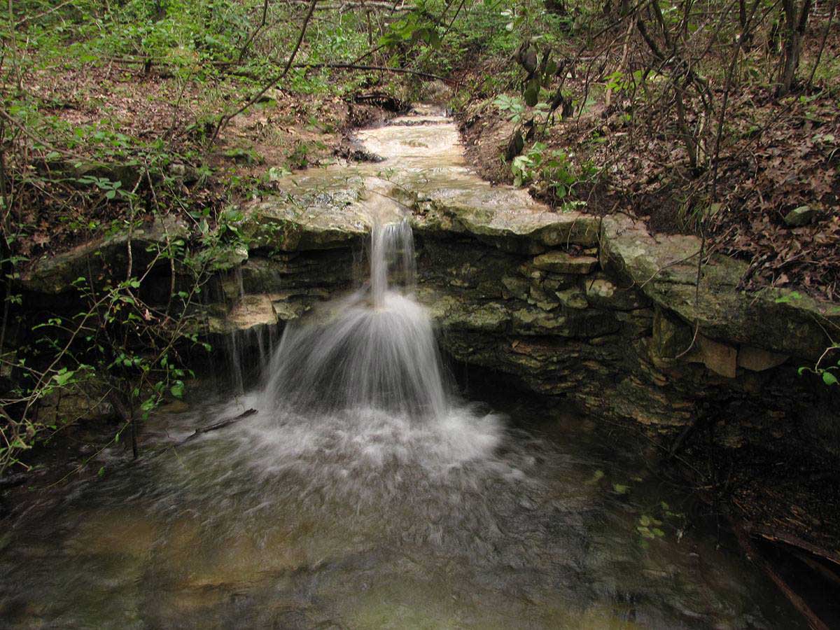 Photo of Barton Creek waterfall