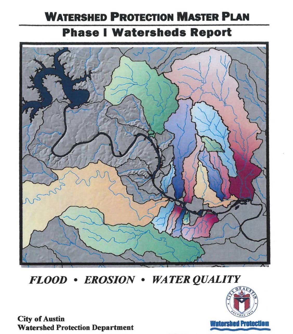 Cover of the Watershd Protection Master Plan