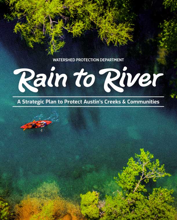 Cover of the Watershed Protection Department's Strategic Plan to Protect Austin's Creeks & Communities