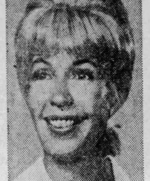 Newspaper clipping photo of Barbara Louise Neff